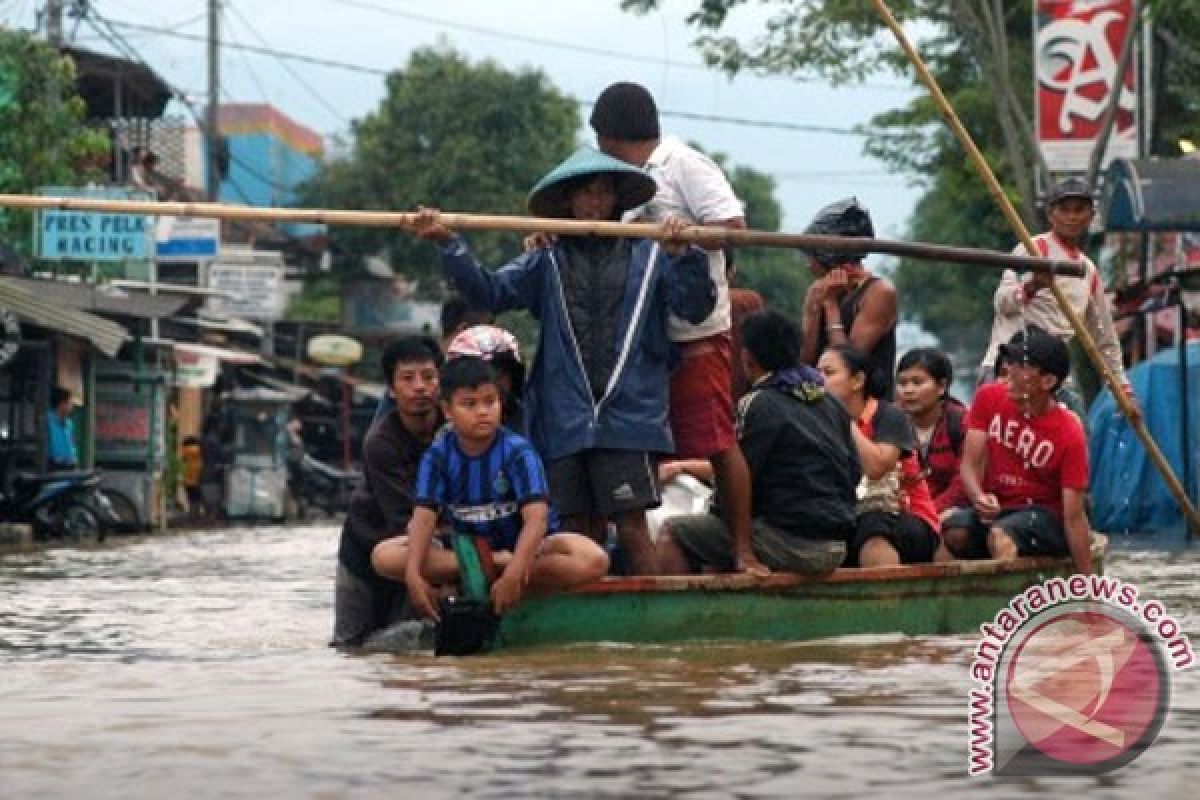 Banjir rendam 22 desa di Kabupaten Bandung