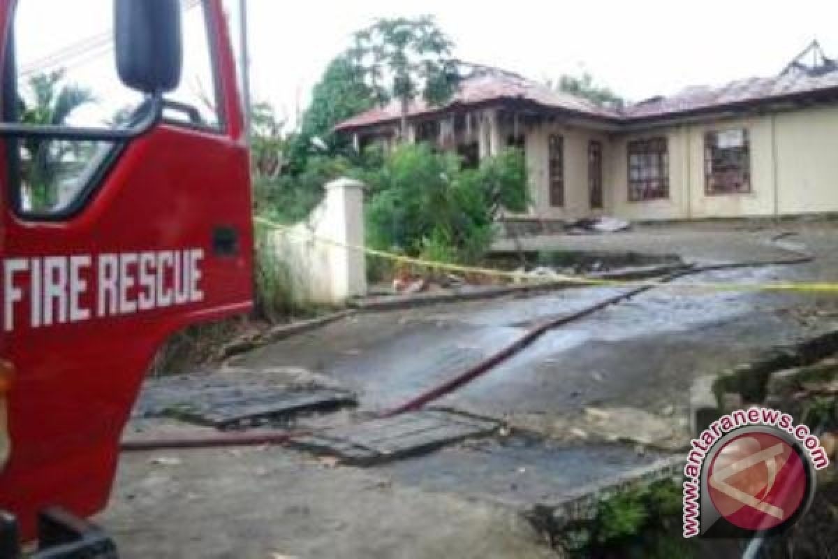 Kantor Kelurahan Tanah Grogot Terbakar