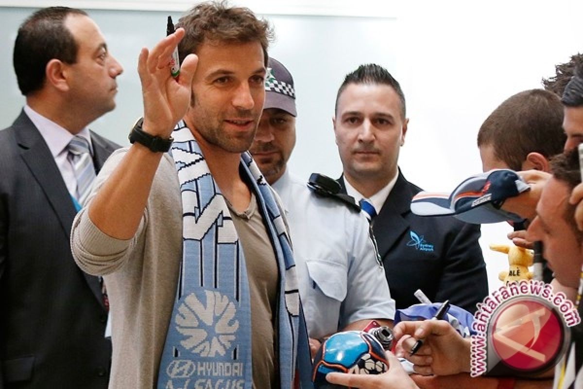 Ini pesan moral Del Piero bagi korban erupsi Gunung Sinabung