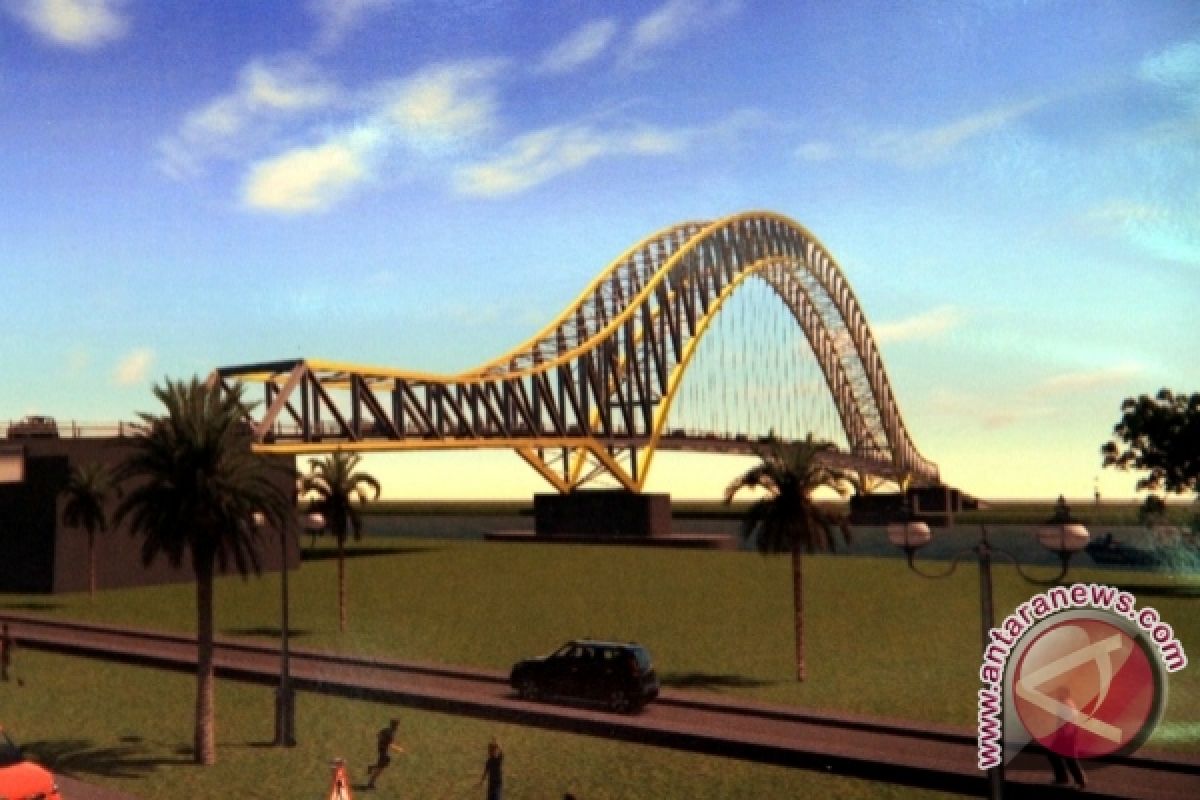 Pembangunan Jembatan Kukar Tuntas Dua Tahun