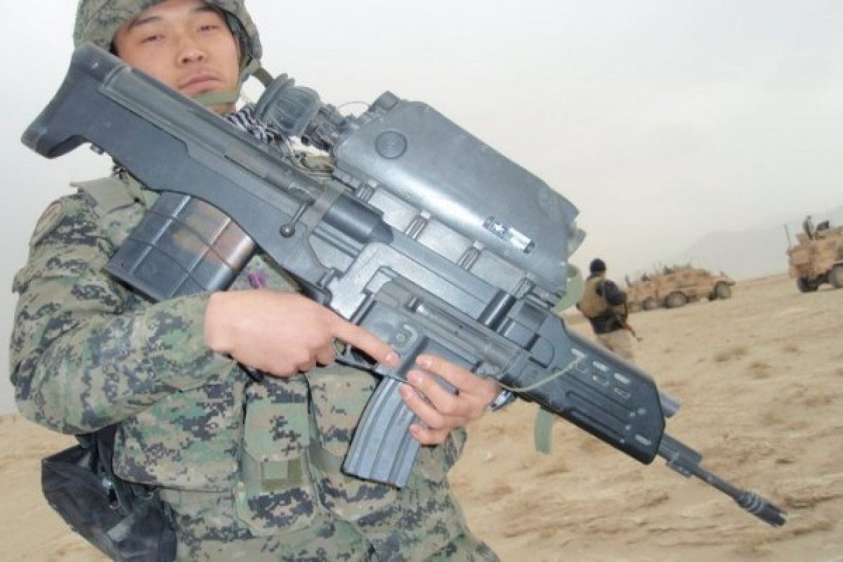 S. Korea to deploy K-11 assault rifles in June