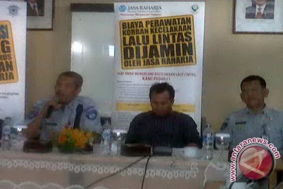 Jasa Raharja Bayar Santunan Kecelakaan Rp6,6 Miliar 