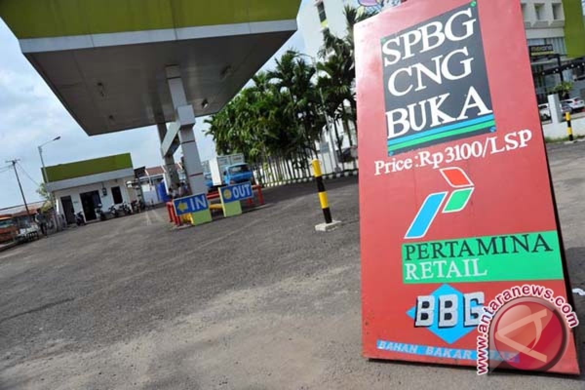 SPBG milik ESDM di Palembang mulai beroperasi
