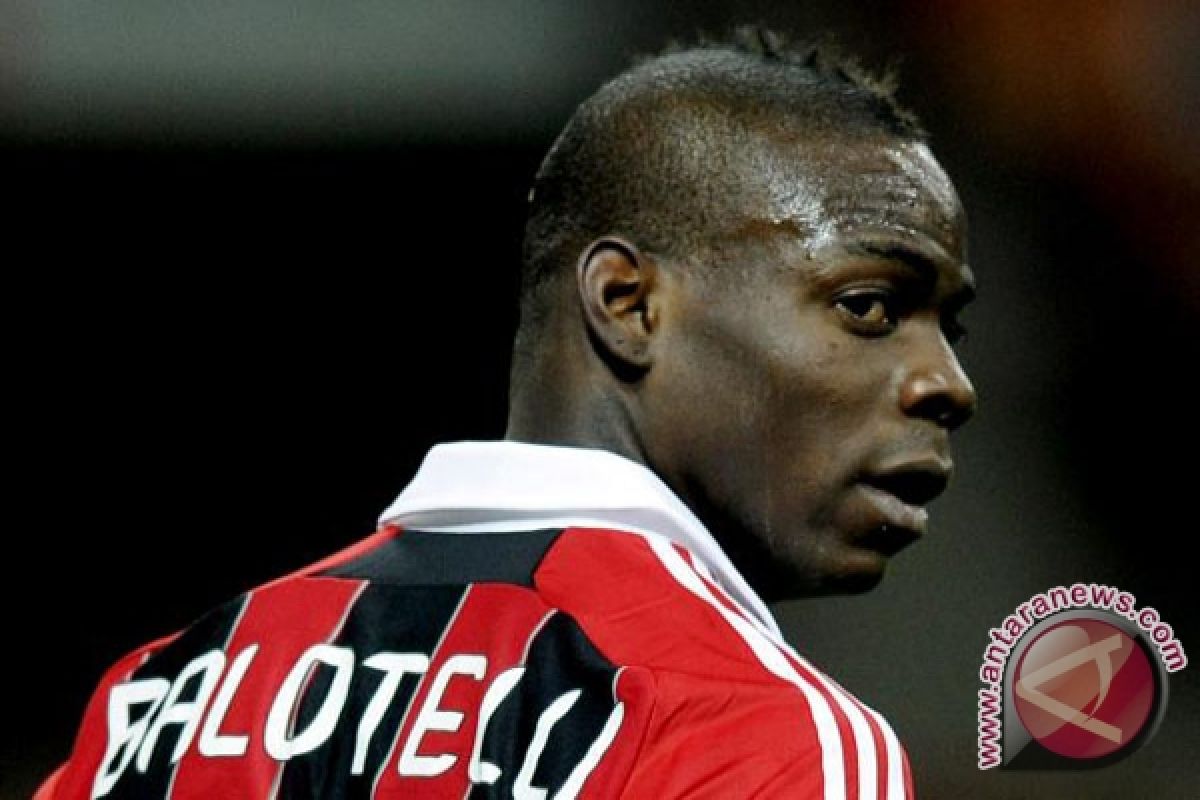 Balotelli sumbang gol saat Milan kalahkan Udinese