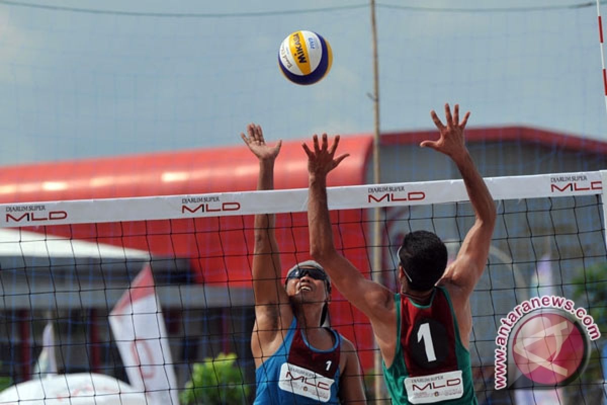Dian/Andi gagal raih emas voli pantai  