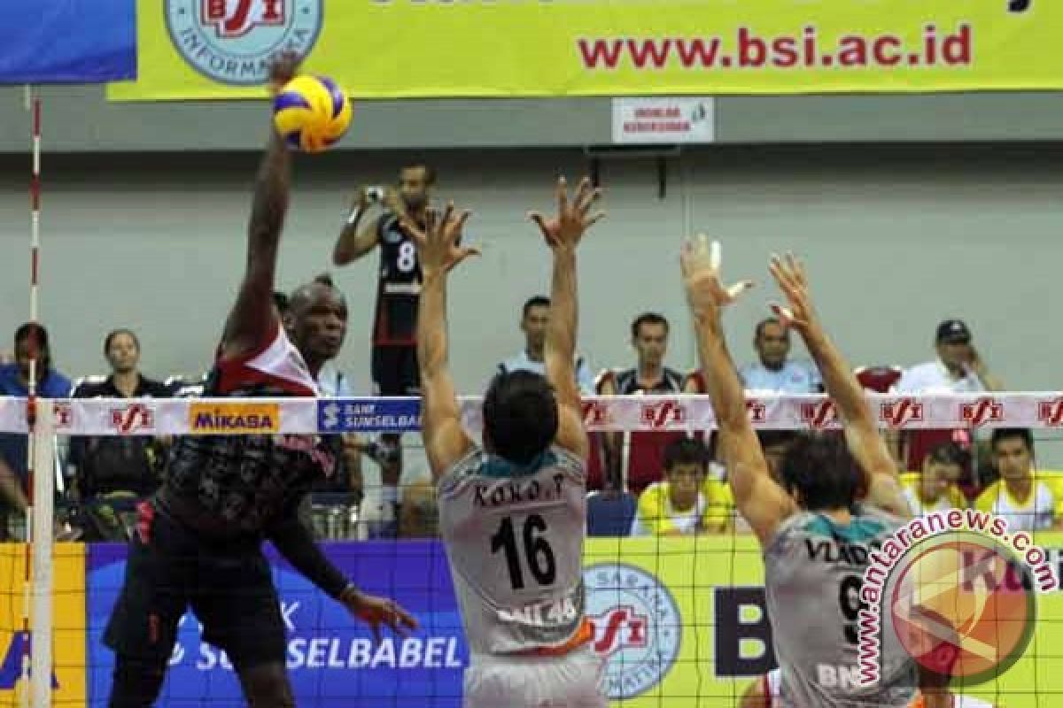 Tim putra Bank Sumsel juarai Proliga 2013