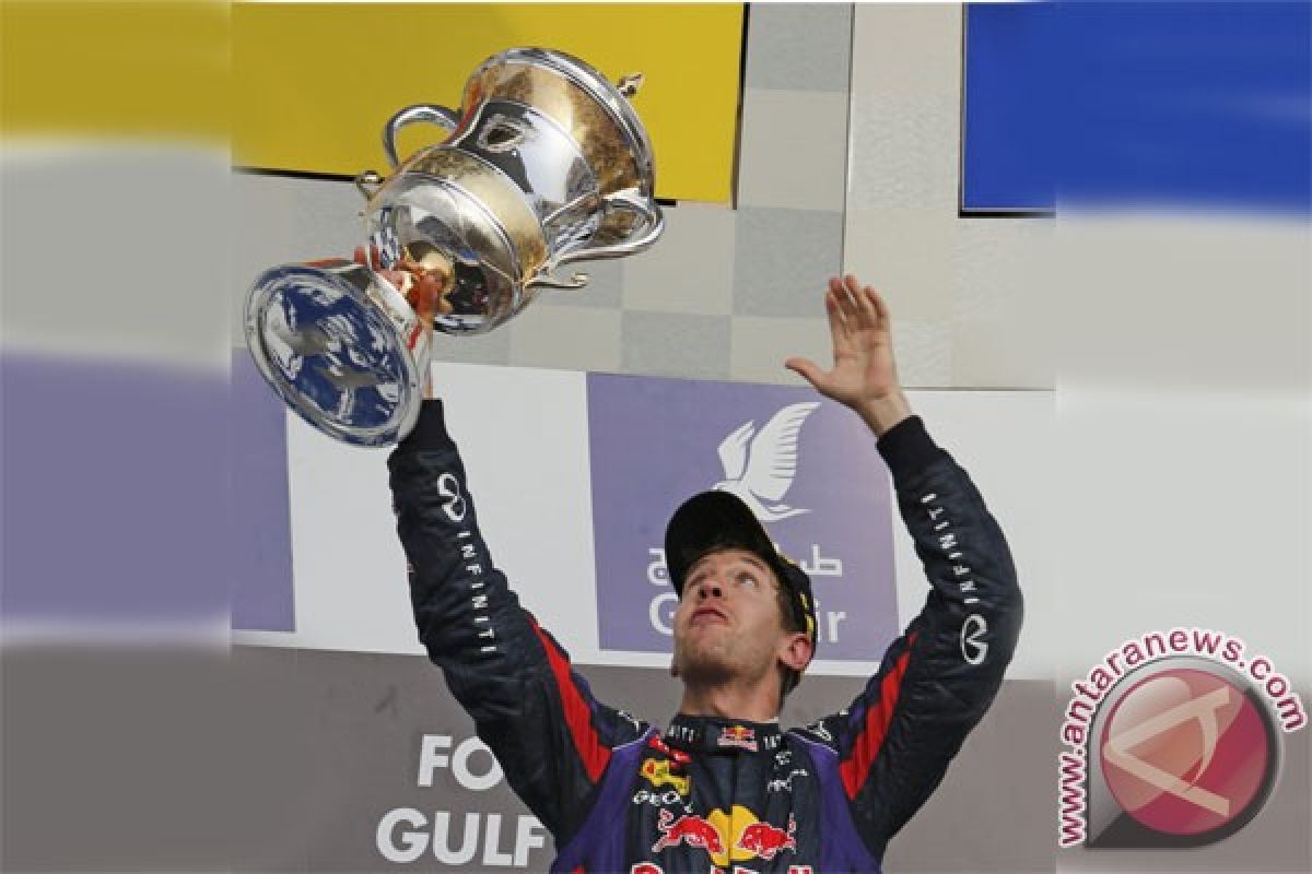 Vettel menang tanpa drama di Bahrain