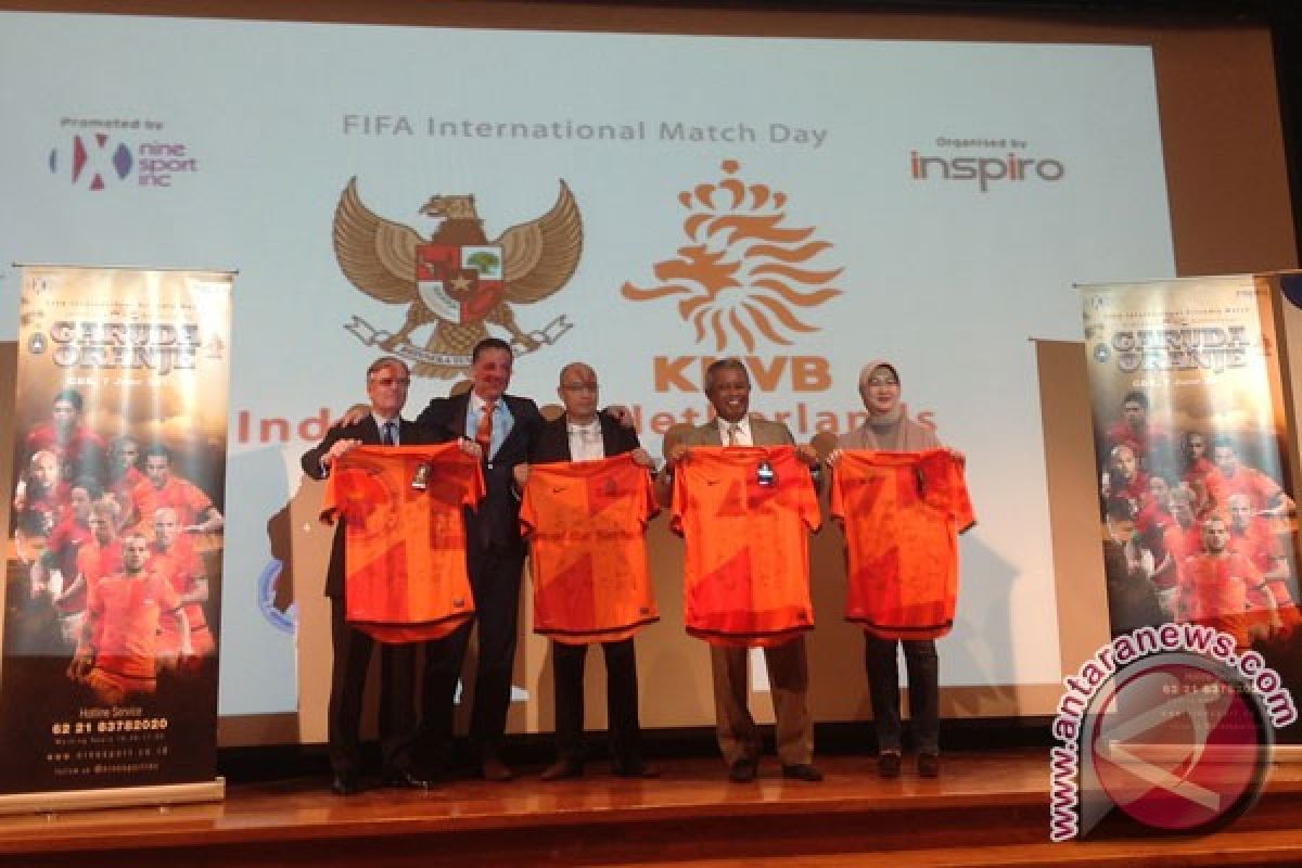 Timnas Belanda tantang Timnas Indonesia di Jakarta