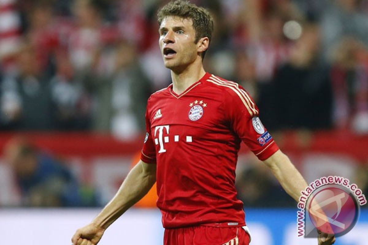 Thomas Mueller perpanjang kontrak di Muenchen