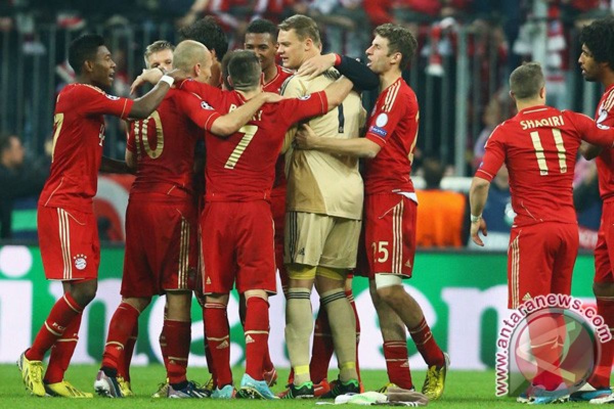 Munchen ke semifinal Liga Champions usai tekuk MU 3-1