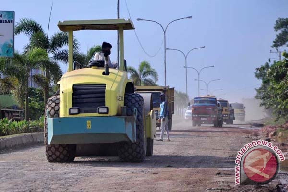 Pembangunan jalan Palembang-Indralaya selesai 2017