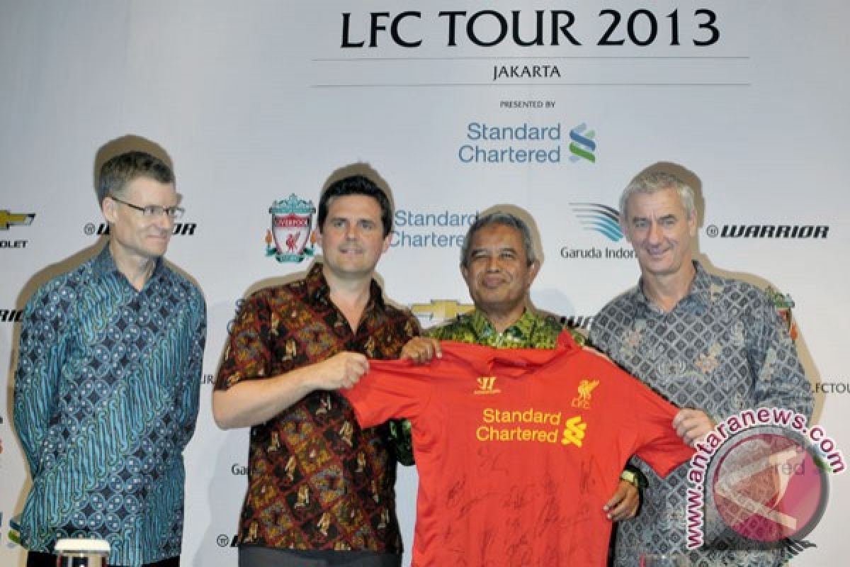 Liverpool FC akan bertanding dengan Timnas Indonesia
