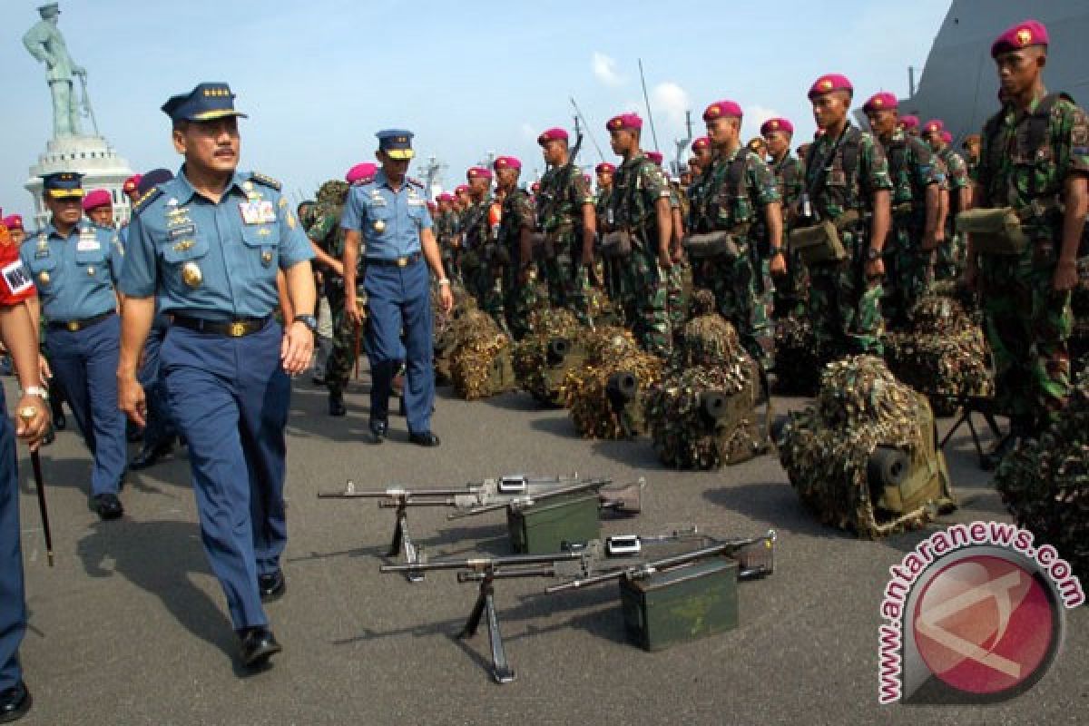 TNI AL semakin kuat oleh datangnya alutsista baru