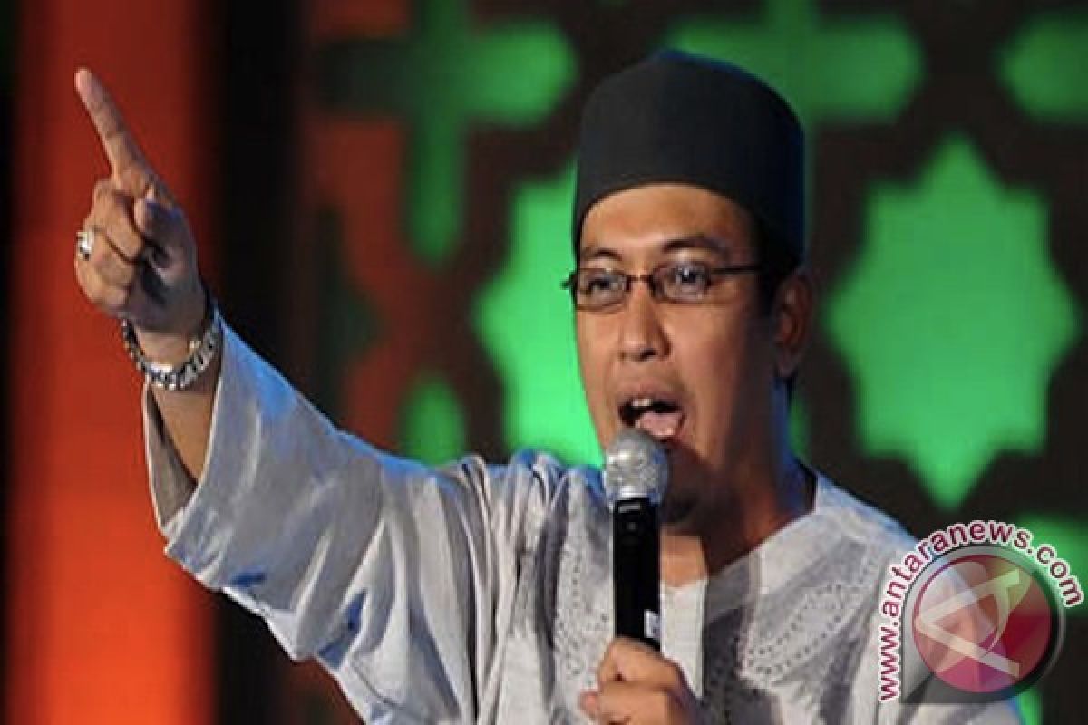 Ustad Jeffry kurang fit saat berkendara