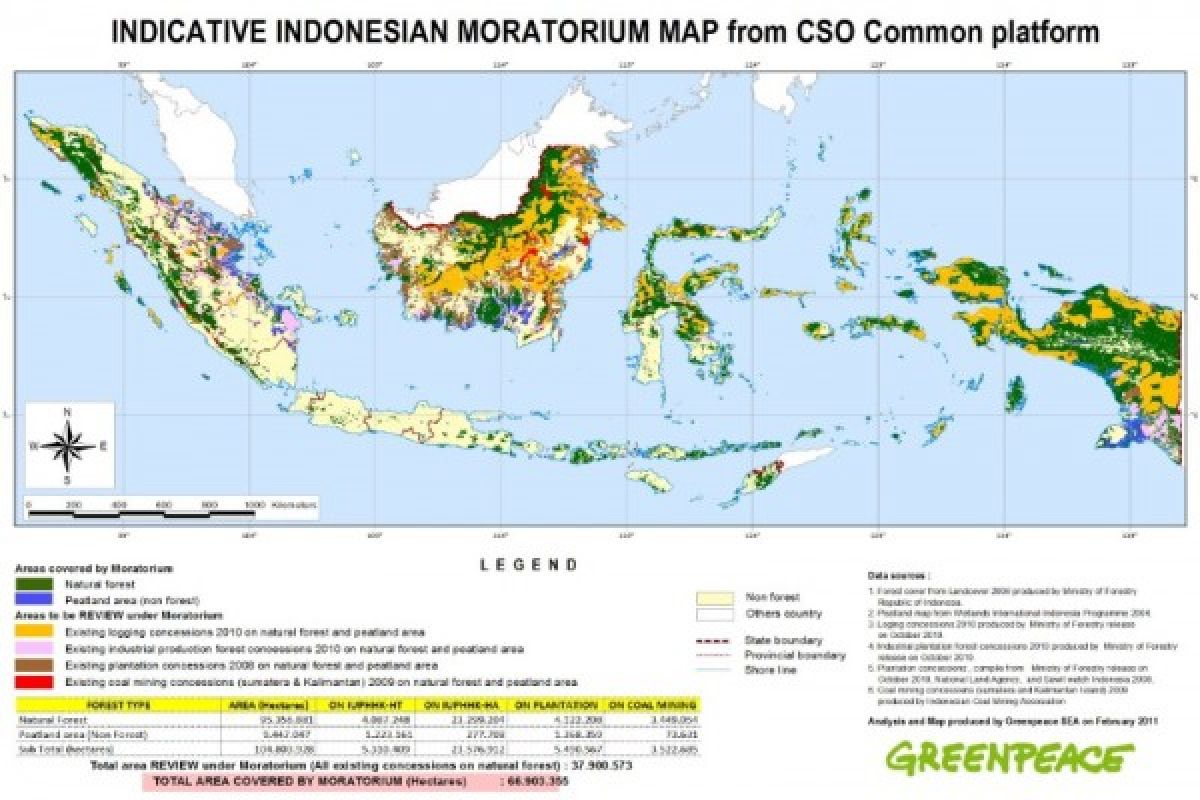 Indonesia urged to extend, strengthen moratorium on deforestation