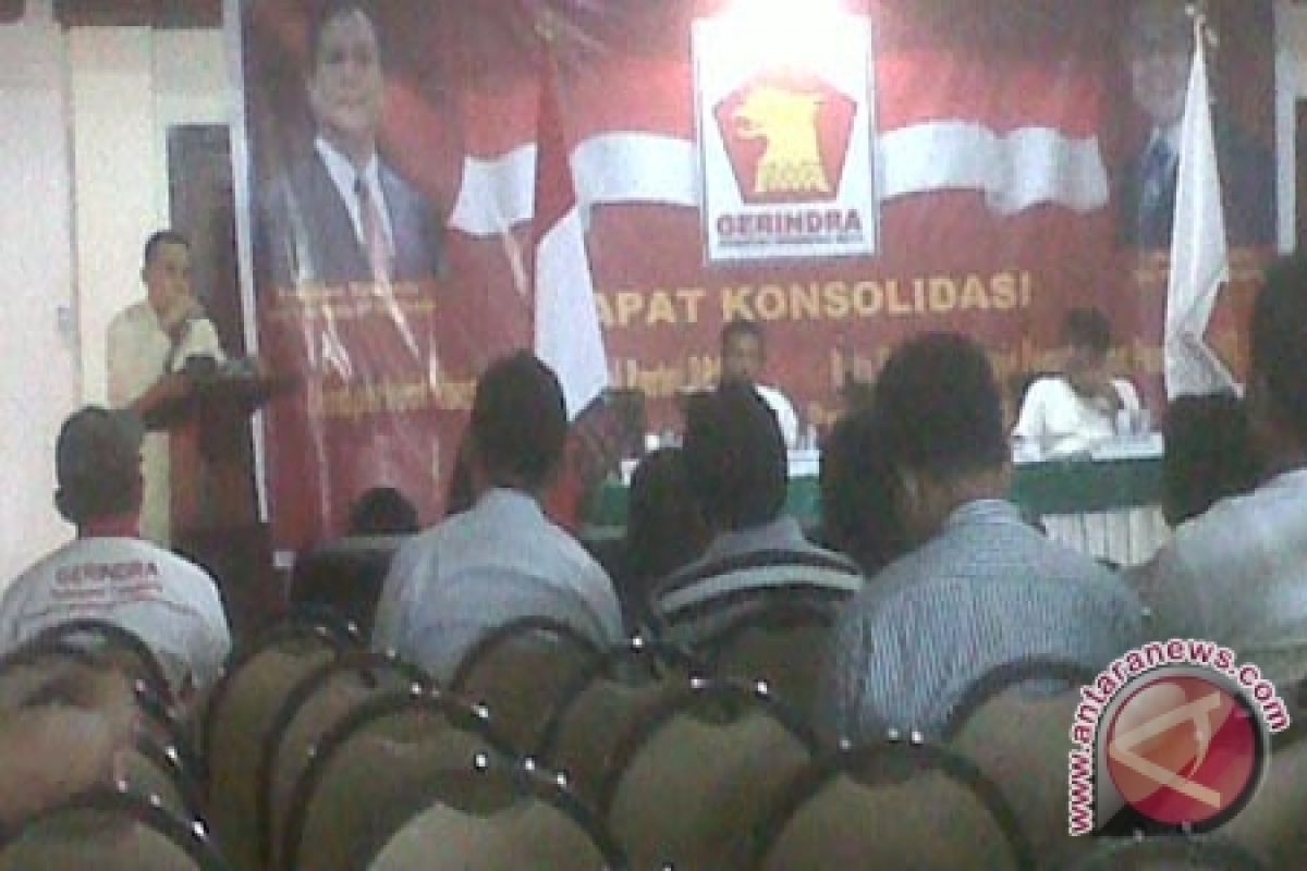 Gerindra Kendari Konsolidasi Jelang Pemilu 2014