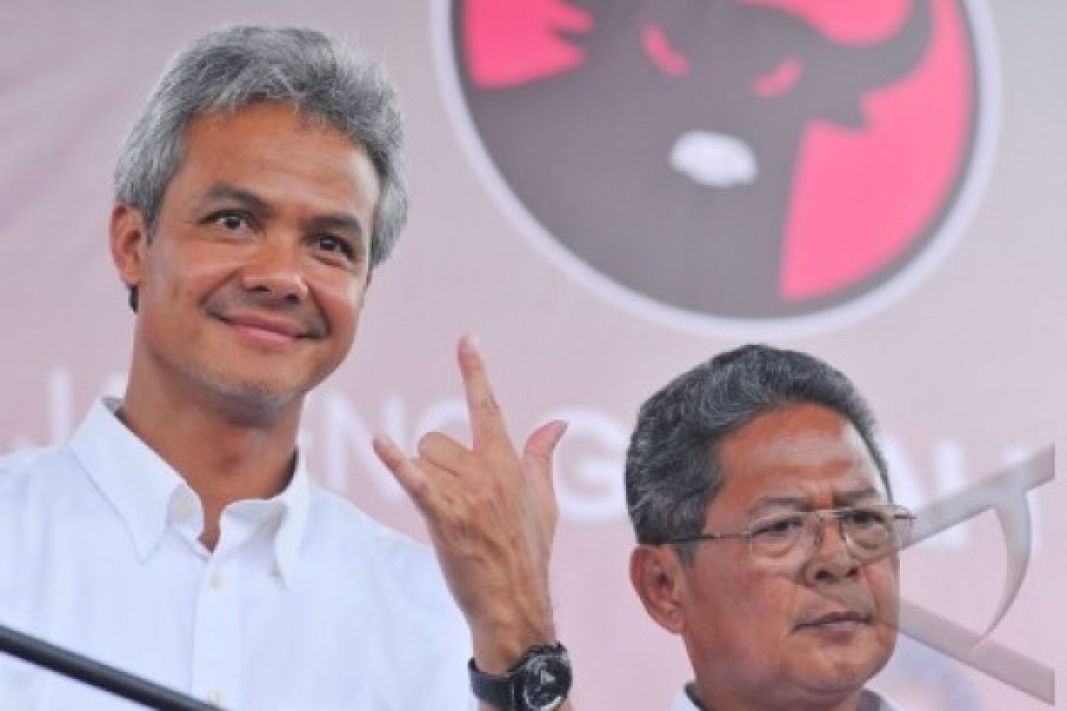 Ganjar: Menang karena Mesin Politik