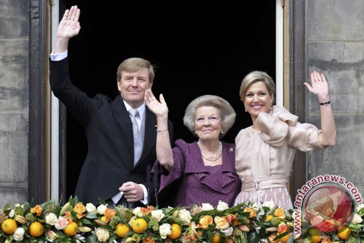 Willem-Alexander jadi Raja Belanda, gantikan ibunya