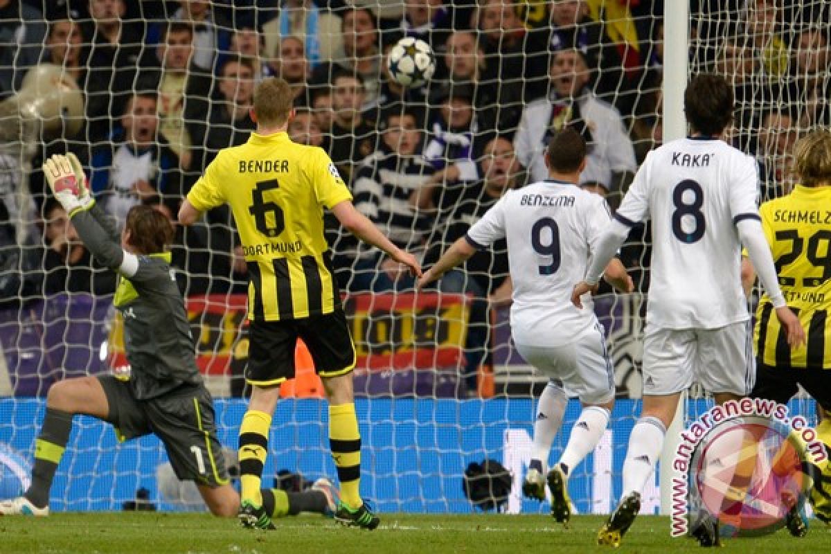 Drama berakhir, Real Madrid vs Dortmund 2-0