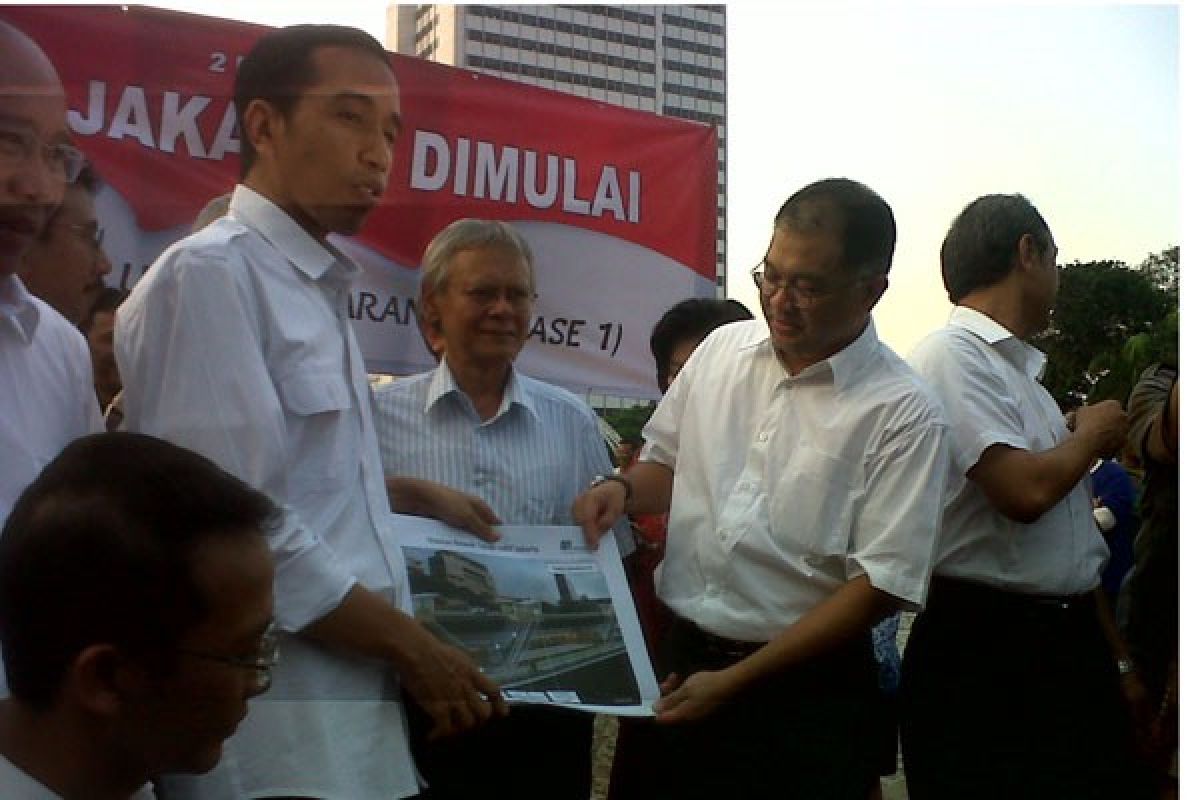 Jokowi: MRT  Lebak Bulus- Bundaran HI selesai  2017