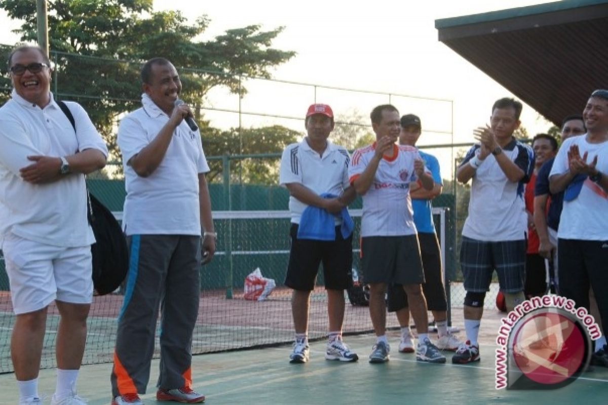 Tim Tenis Kukar Tanding Persahabatan dengan Total