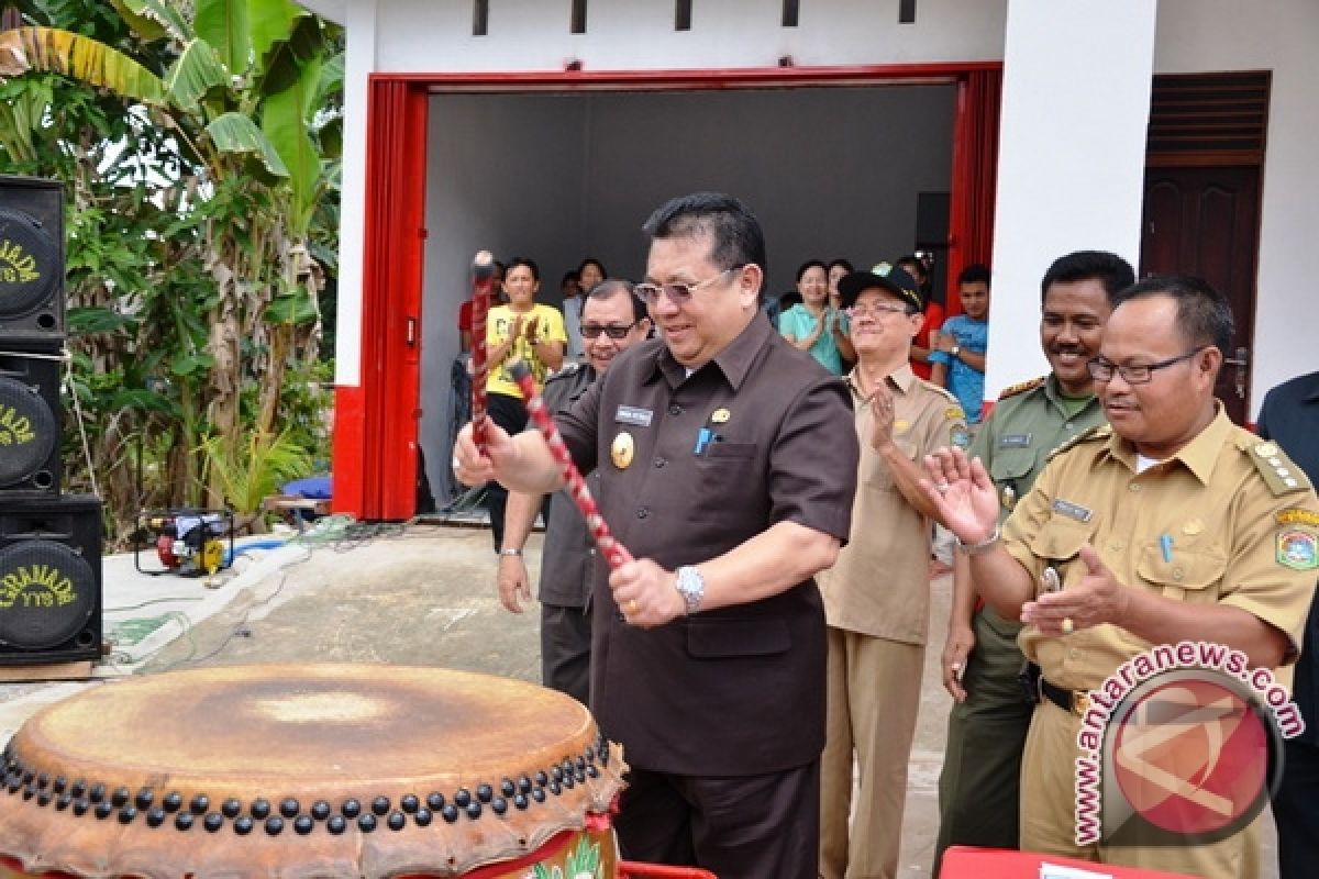 Gedung Unit Pemadam Kebakaran Sei Ayak Diresmikan Operasionalnya