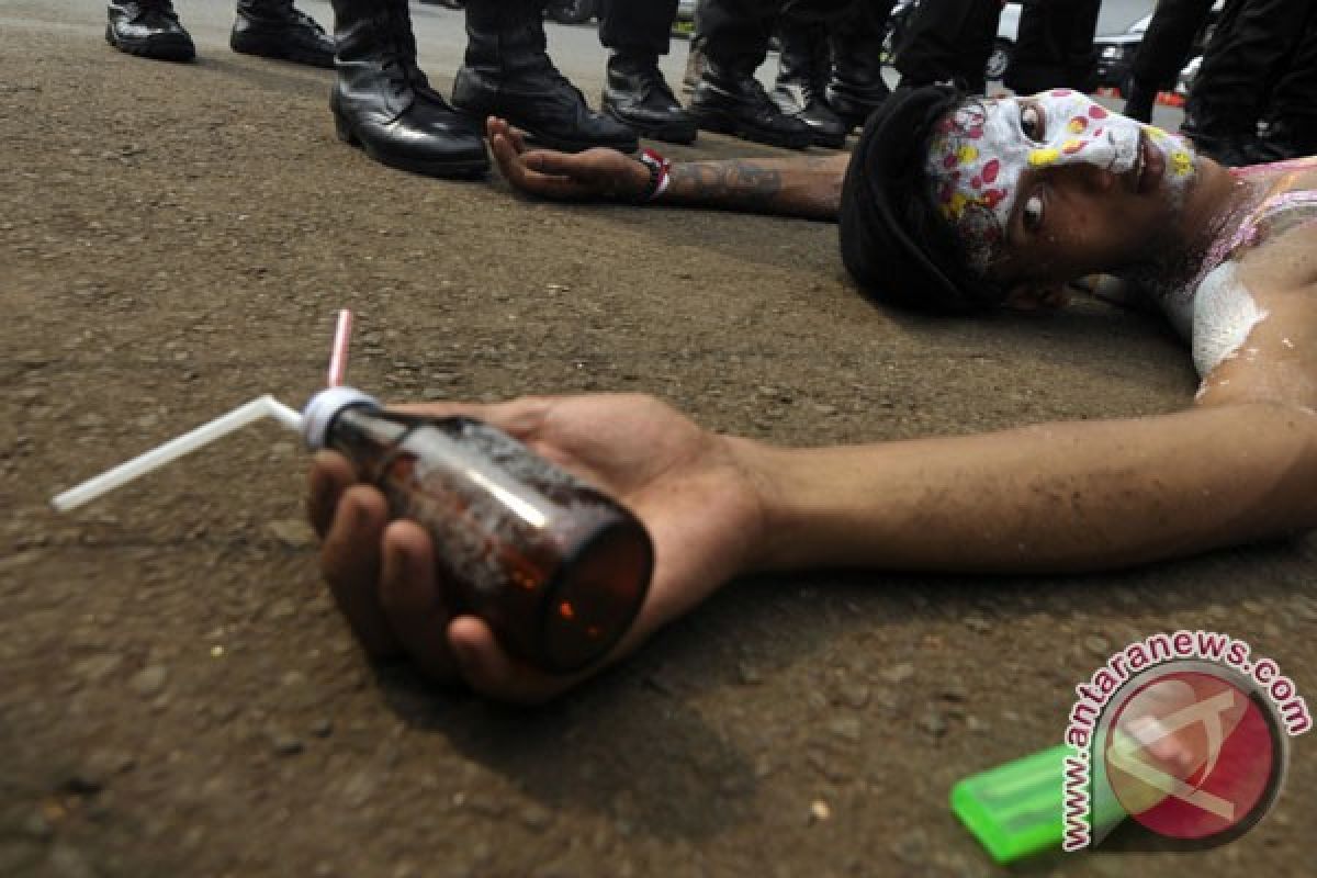 Narkoba merugikan Indonesia Rp55 triliun