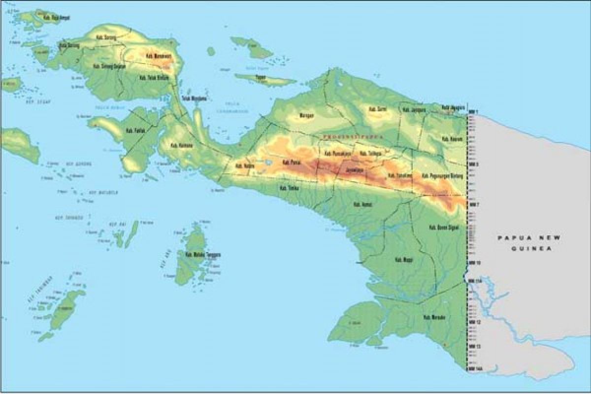 Penyaluran logistik Pemilu ke Papua disasar selesai siang ini