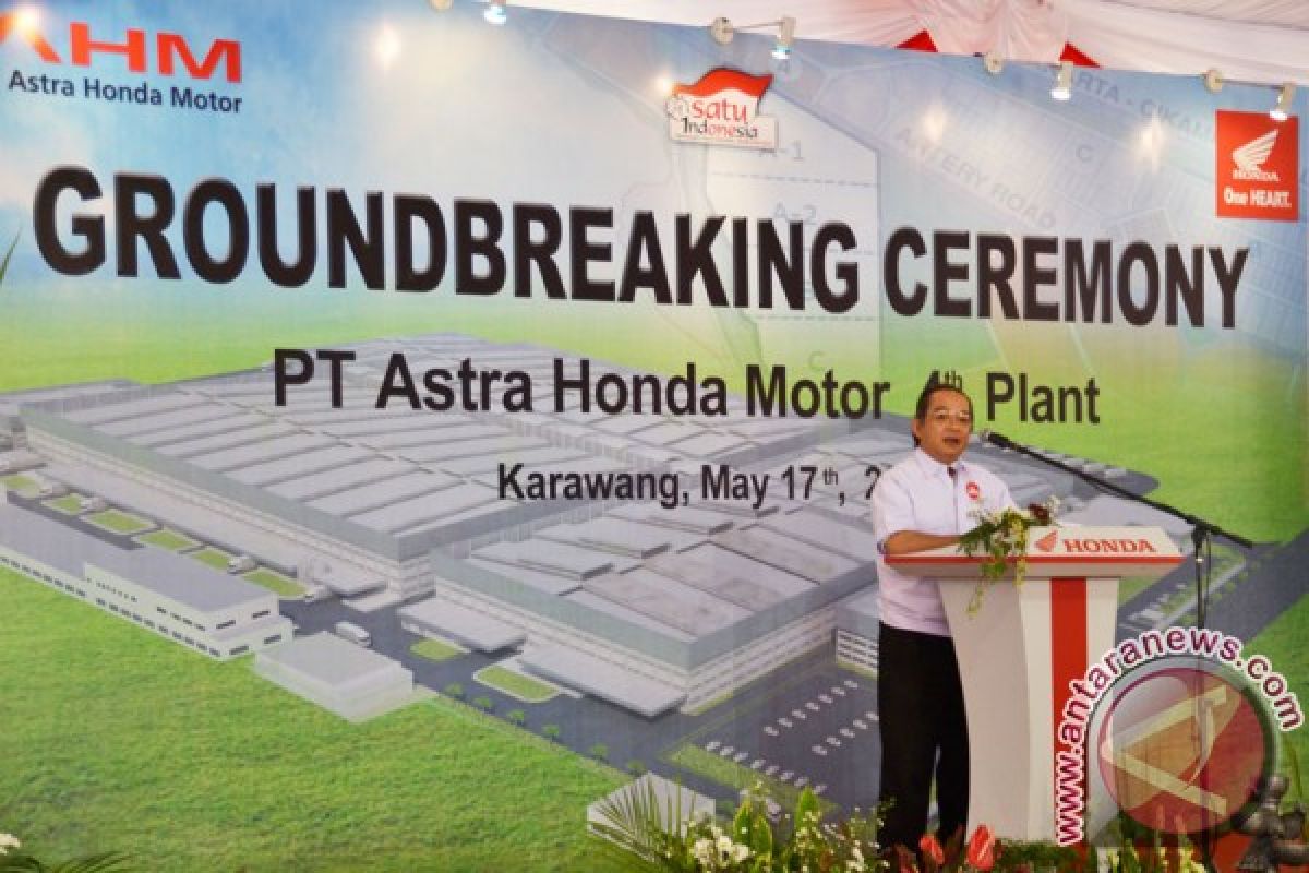 Honda bangun pabrik keempat di Karawang
