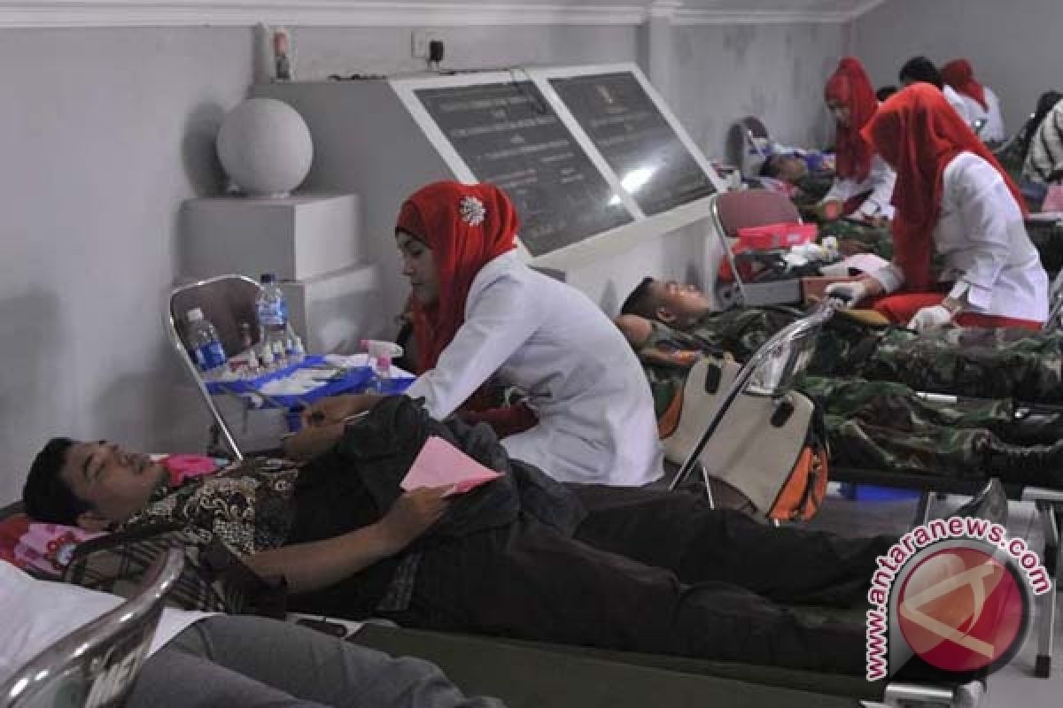 Kodam Sriwijaya ajak masyarakat donor darah