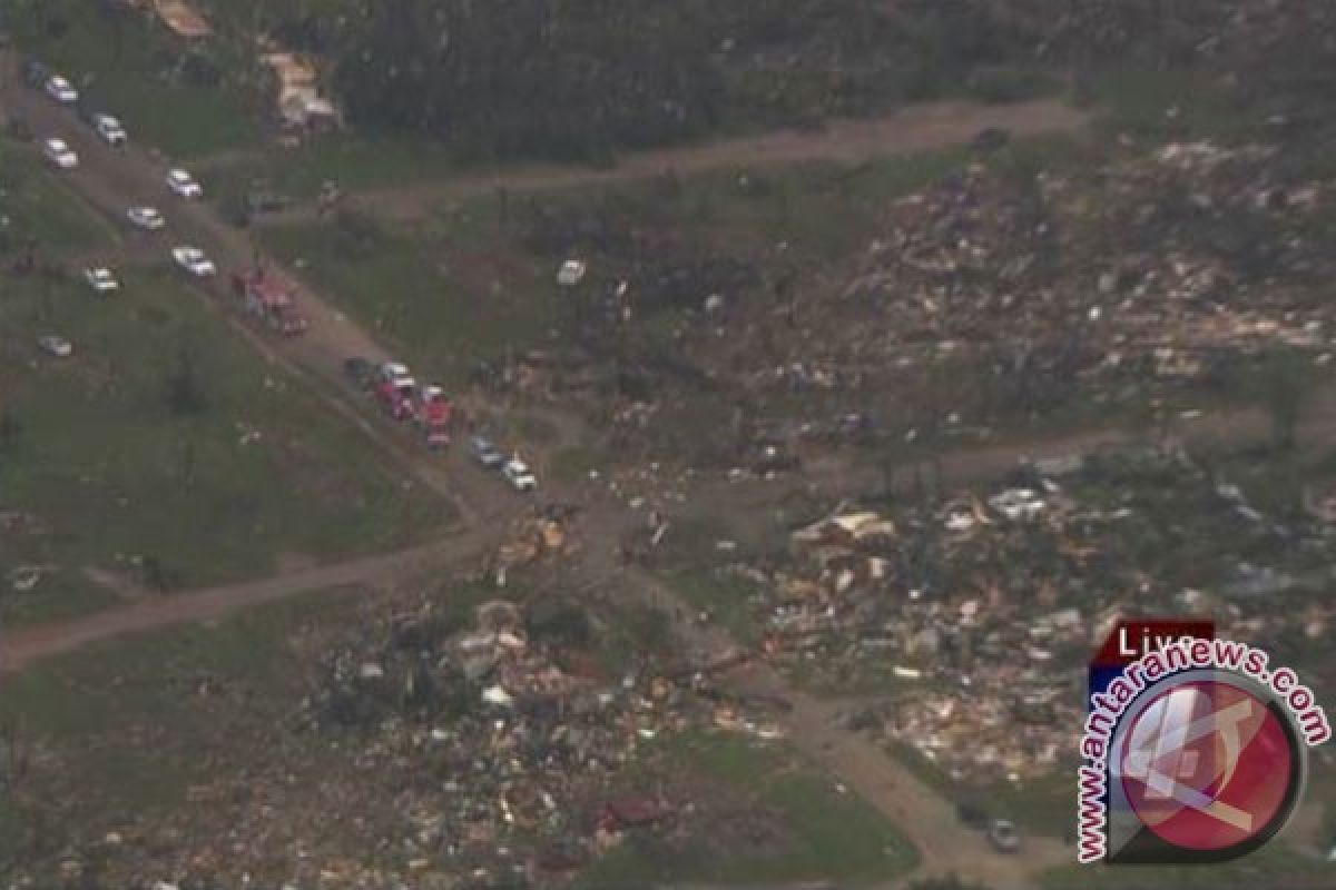 Badai tornado melanda Oklahoma