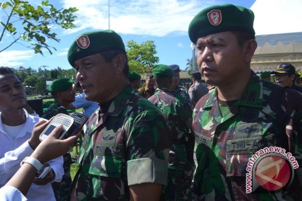 Danrem Puji Keberhasilan Yonif 407/PK Jaga Perbatasan