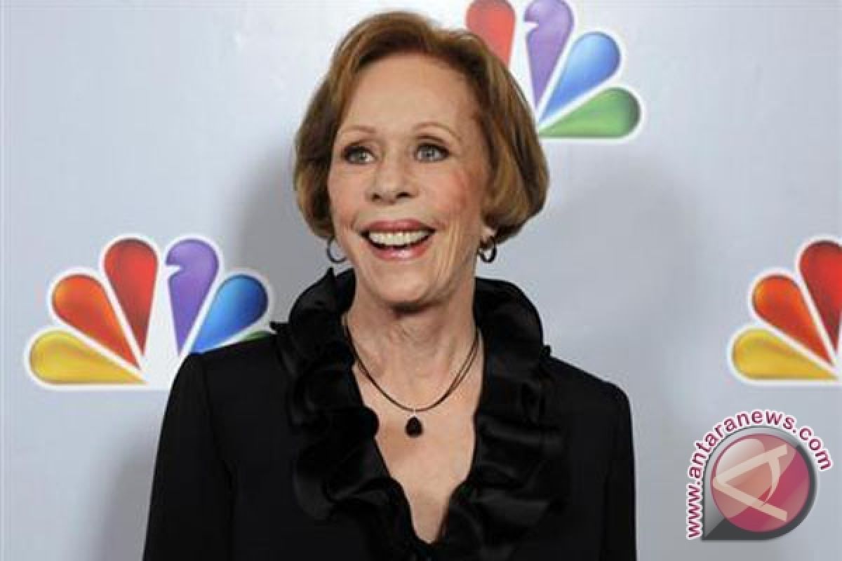 Carol Burnet mendapat penghargaan sebagai pelawak top AS