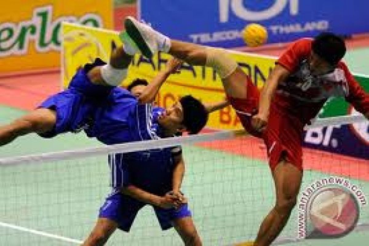 Atlet Sepak Takraw Agam Uji Tanding Ke Riau