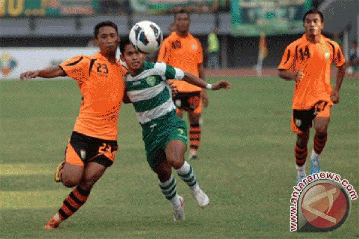 Persebaya 1927 taklukkan Persibo Bojonegoro 5-1