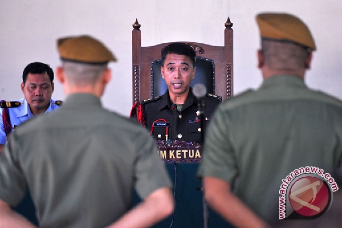 Enam prajurit TNI jalani sidang terkait kasus narkoba 