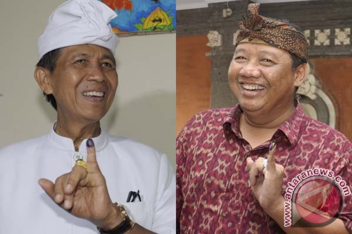 KPU Bali Galau Kedua Cagub Klaim Menang