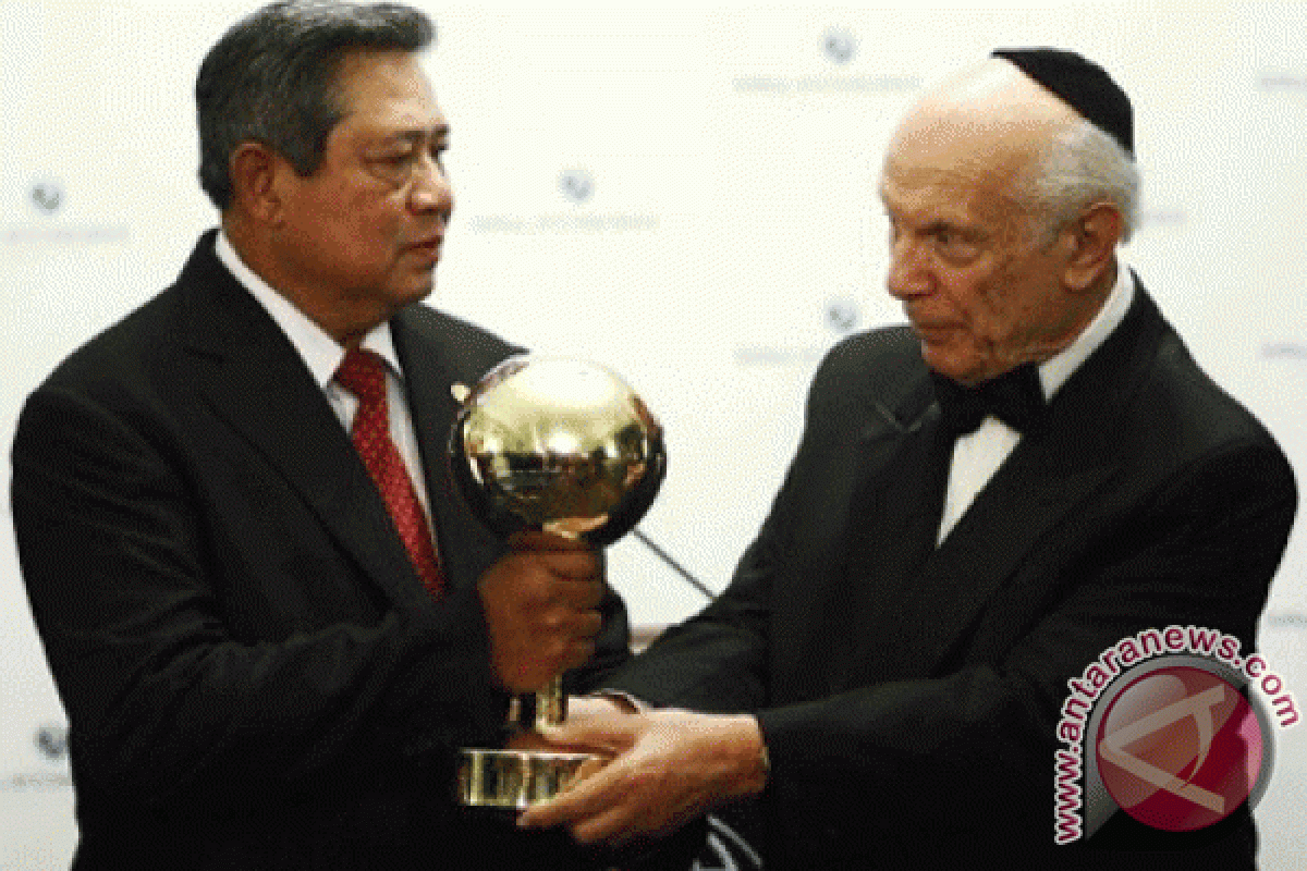 Presiden SBY : penghargaan World Statesman kerja semua pihak