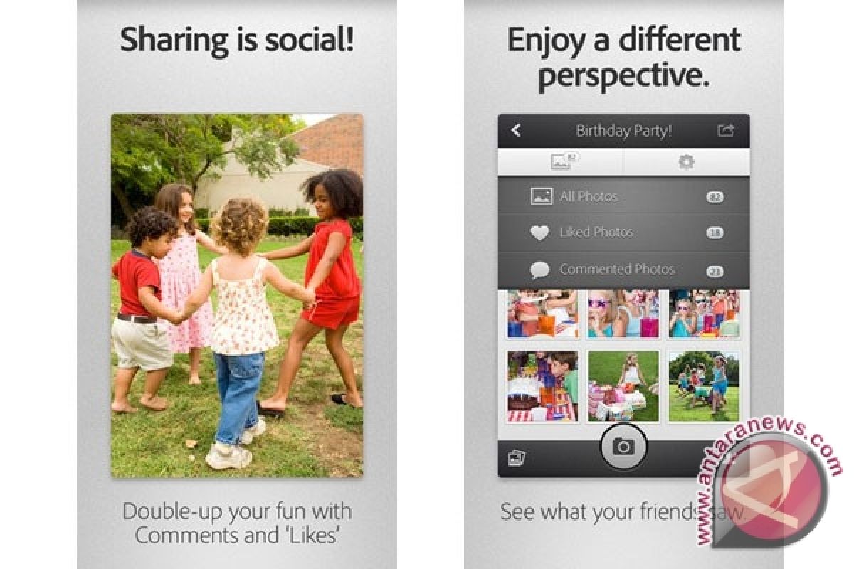 Adobe Terjun di Pasar Aplikasi Berbagi Foto
