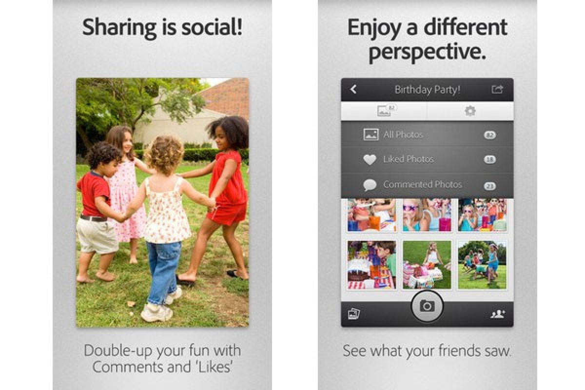 Adobe masuki pasar aplikasi berbagi foto