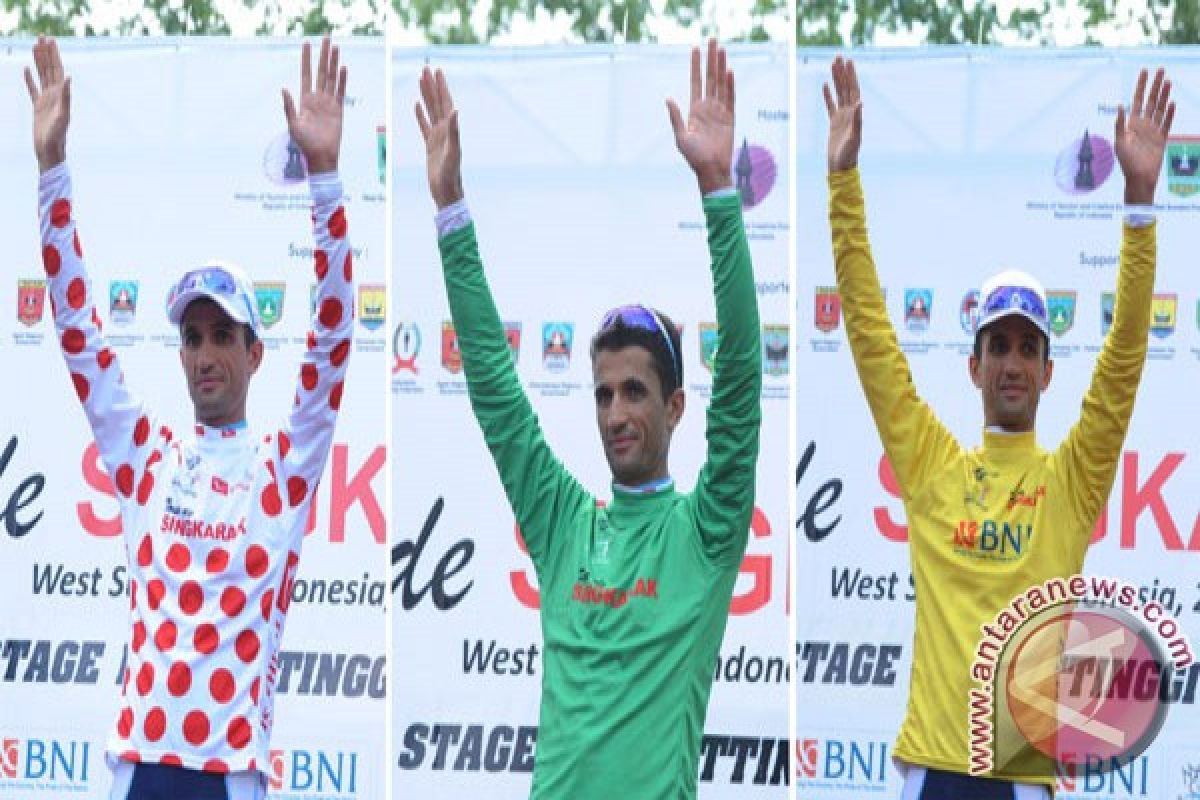 Askari kokoh di puncak klasemen Tour de Singkarak