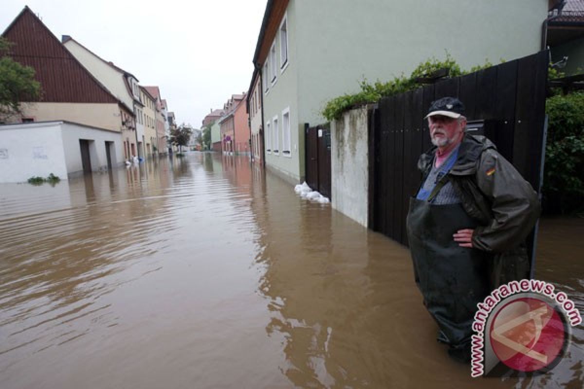 Kota Swedia selatan dinodai kekacauan setelah banjir