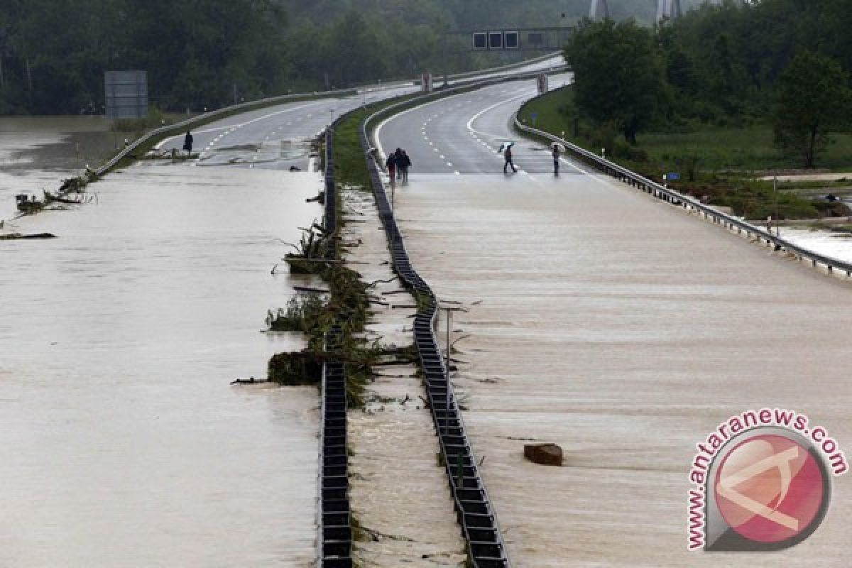 Banjir ancam Jerman Selatan