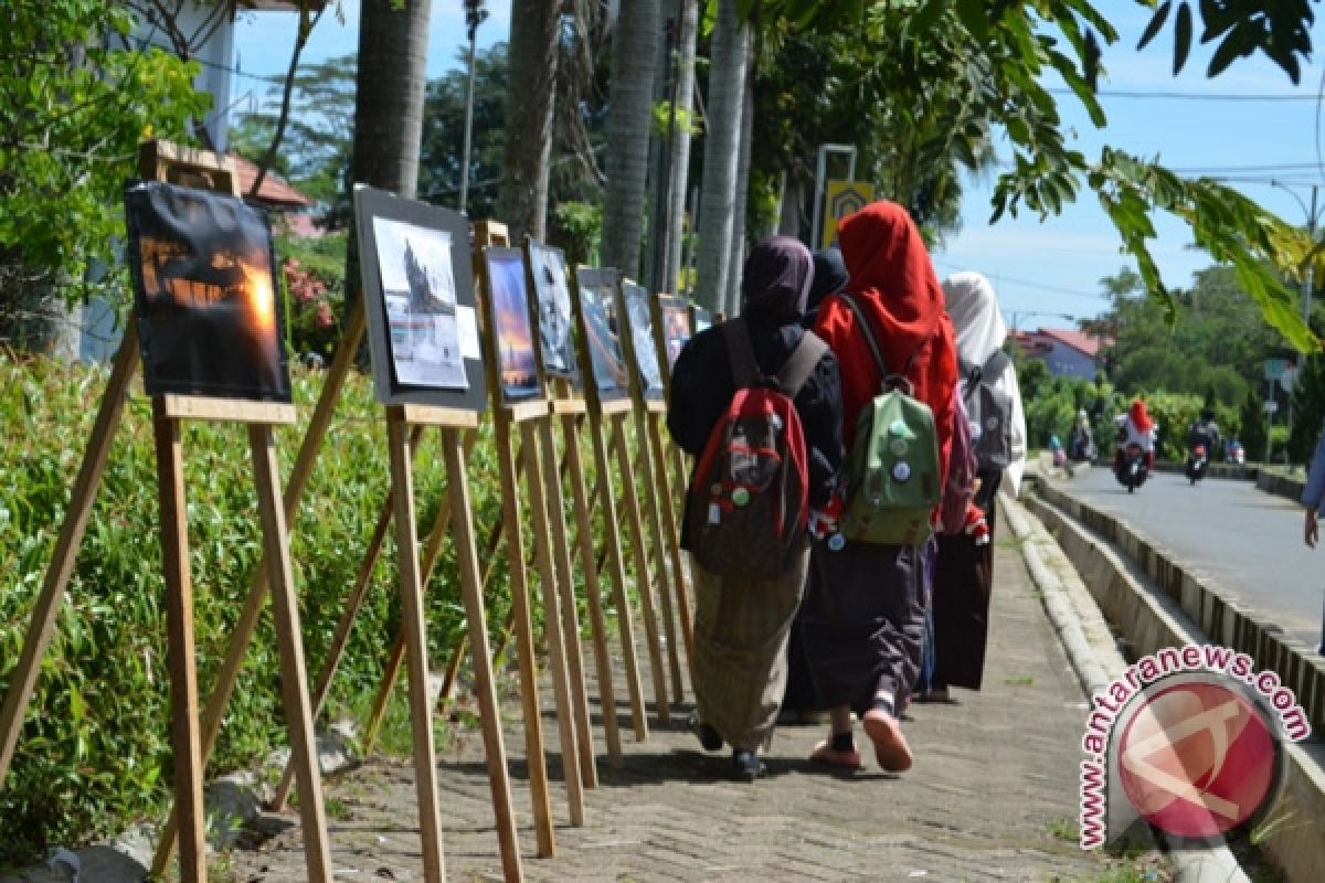 Mahasiswa  komunikasi unib gelar pameran foto