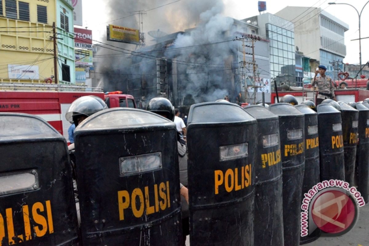 Polres Musirawas siagakan personel pasca bentrokan warga