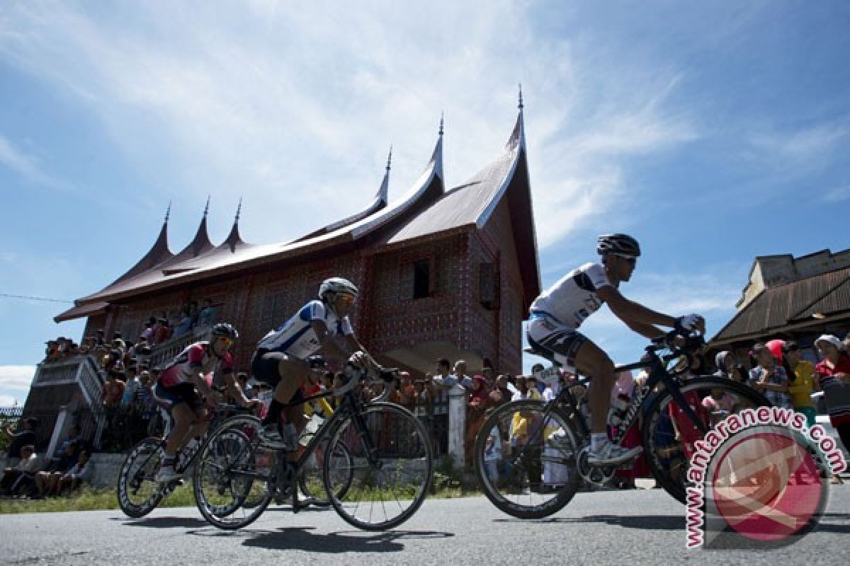 Bukittinggi start etape IV TDS 2014