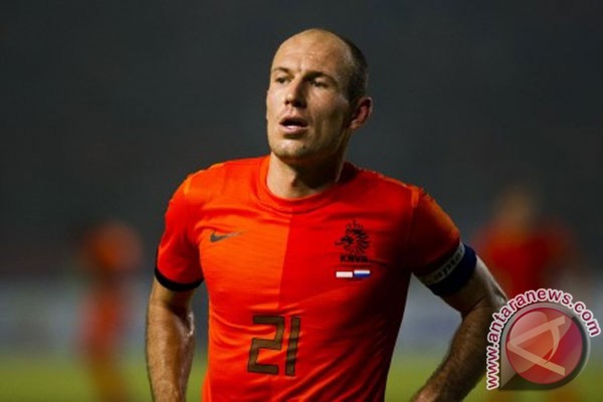 Robben anggap Belanda mustahil lolos ke Piala Dunia