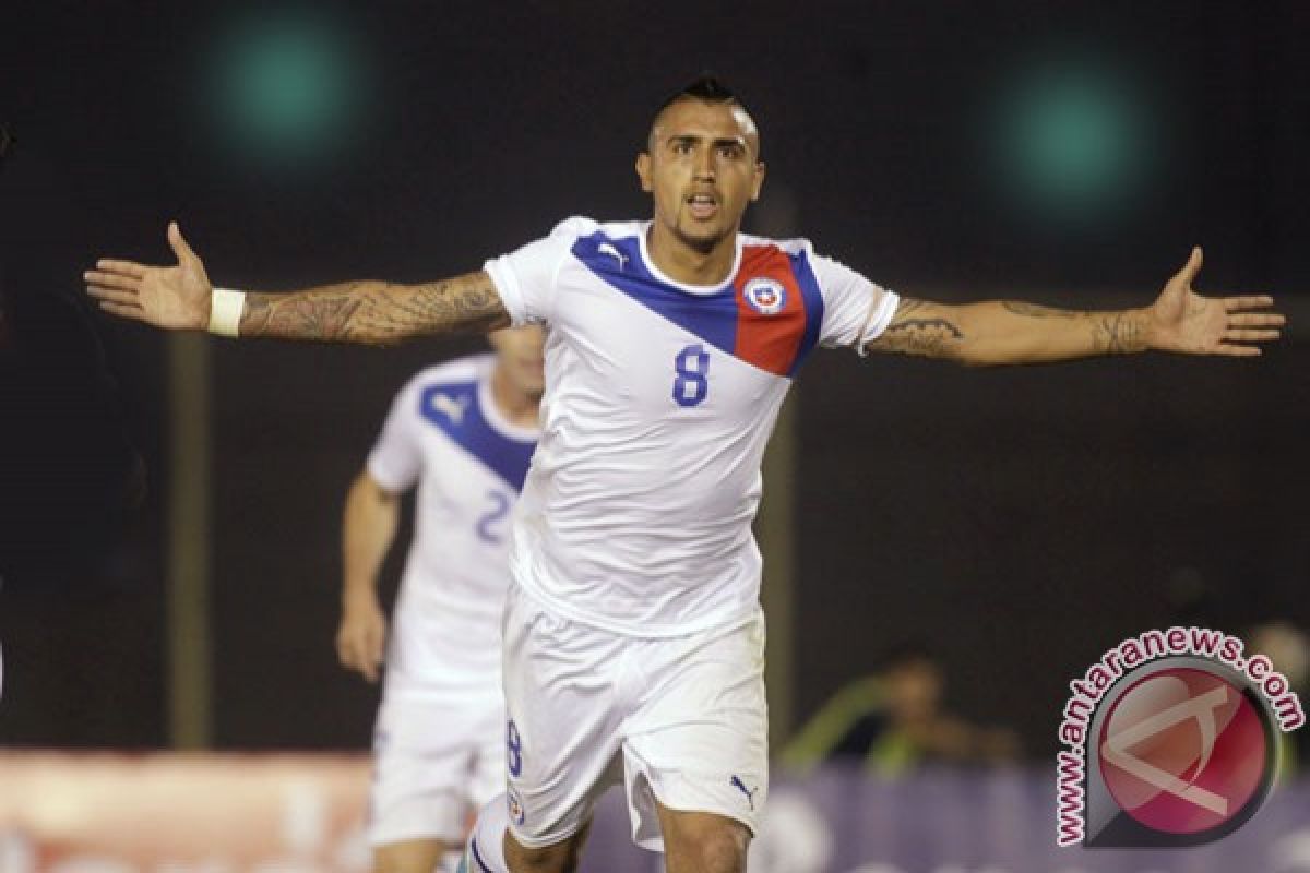 Chile diperkuat Arturo Vidal