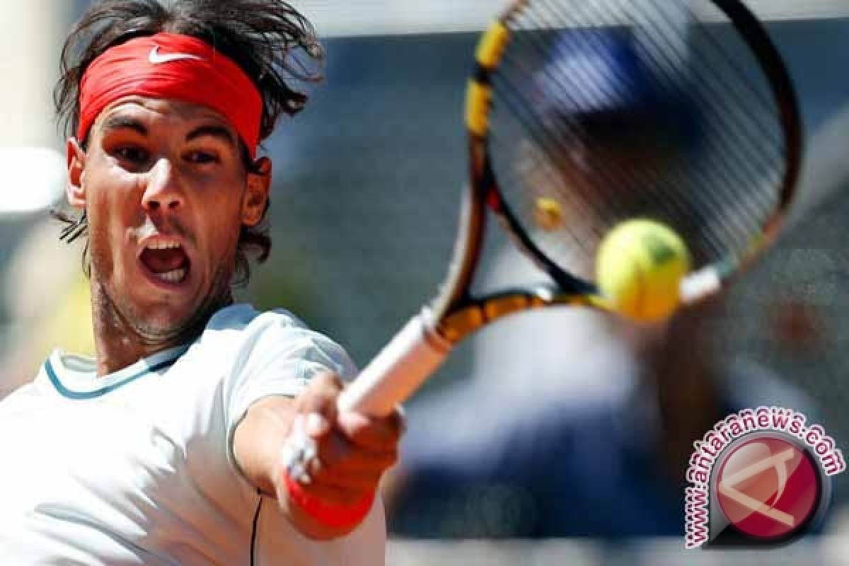 Rafael Nadal melaju ke semifinal Prancis Terbuka