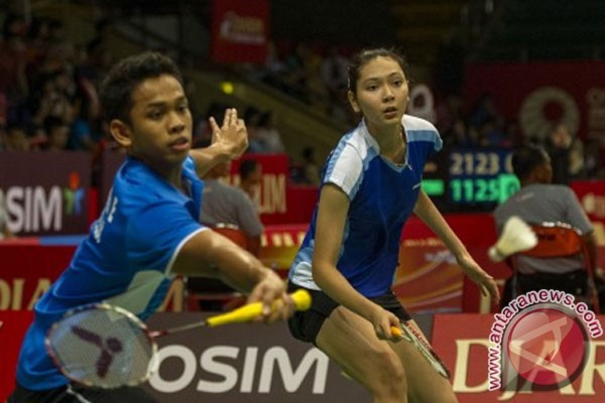 Edi/Gloria gagal ke perempat final Kejuaraan Dunia